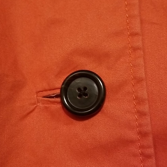 Banana republic trench coat, orange - Picture 3 of 5